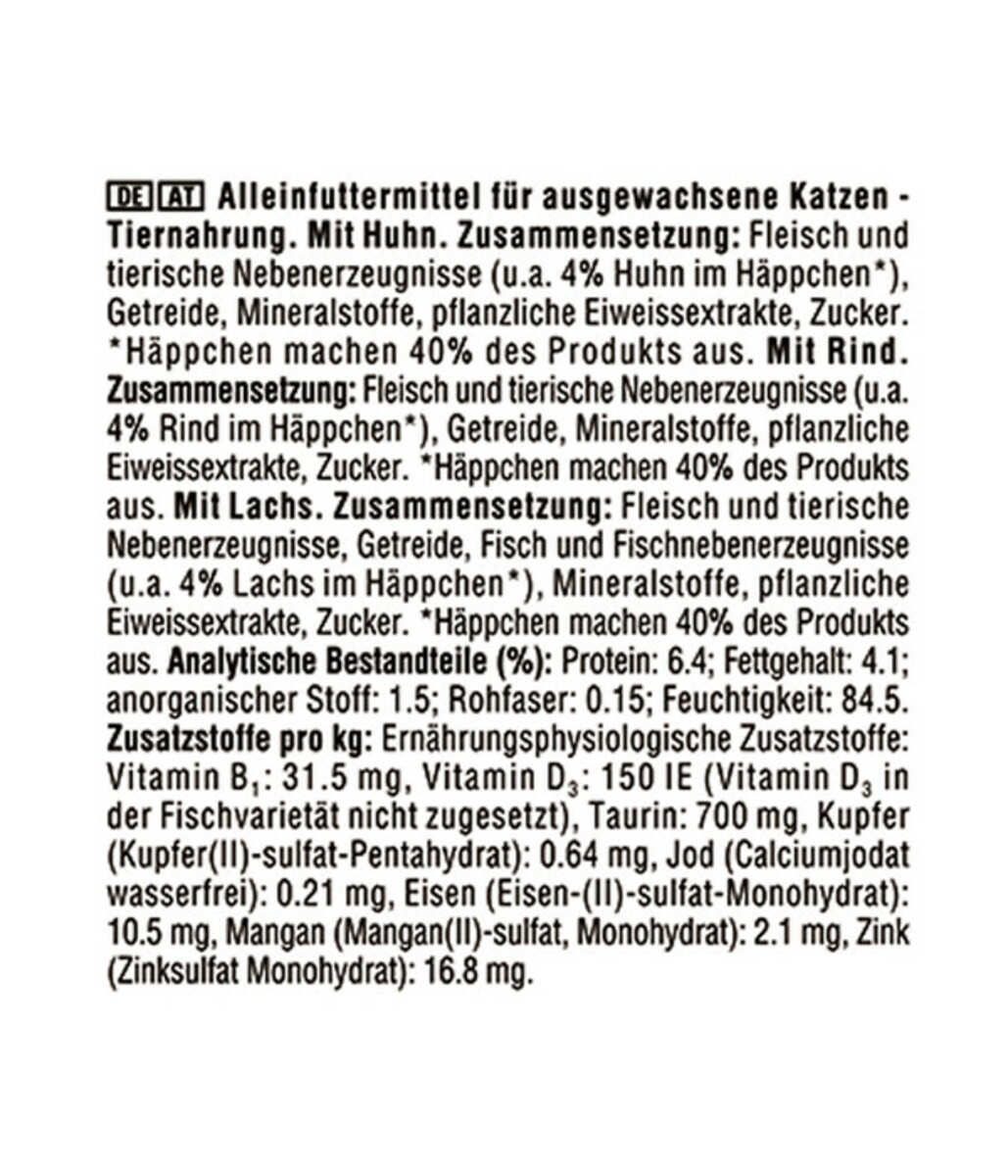 Bild 4 von KITEKAT® Nassfutter für Katzen Multipack Bunte Vielfalt in Sauce, Adult, 12 x 85 g