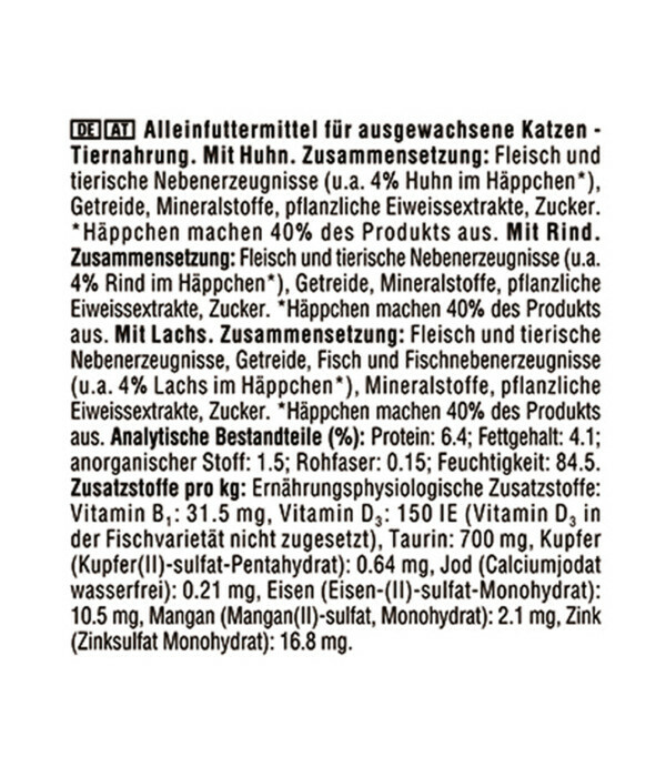 Bild 4 von KITEKAT® Nassfutter für Katzen Multipack Bunte Vielfalt in Sauce, Adult, 12 x 85 g