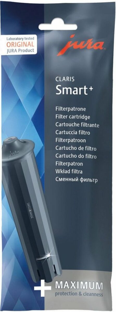 Bild 1 von JURA Wasserfilter 24232 CLARIS Smart+, Zubehör für D4 D6 D60 E4 (EA) E6 (ab 2015) E6 (EA) E6 (EB) E60 (ab 2015) E8 (2015) E8 (2018) E8 (EA) E8 (EB) E80 ENA 4 (EA) ENA 8 GIGA 6 IMPRESSA Z9 J6 S8 S8