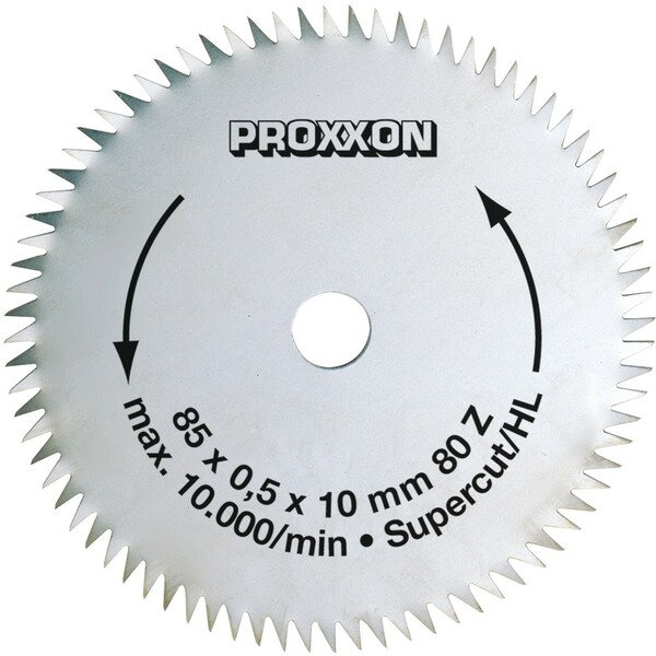 Bild 1 von Proxxon Kreissägeblatt Super-Cut 85 mm 80 Zähne