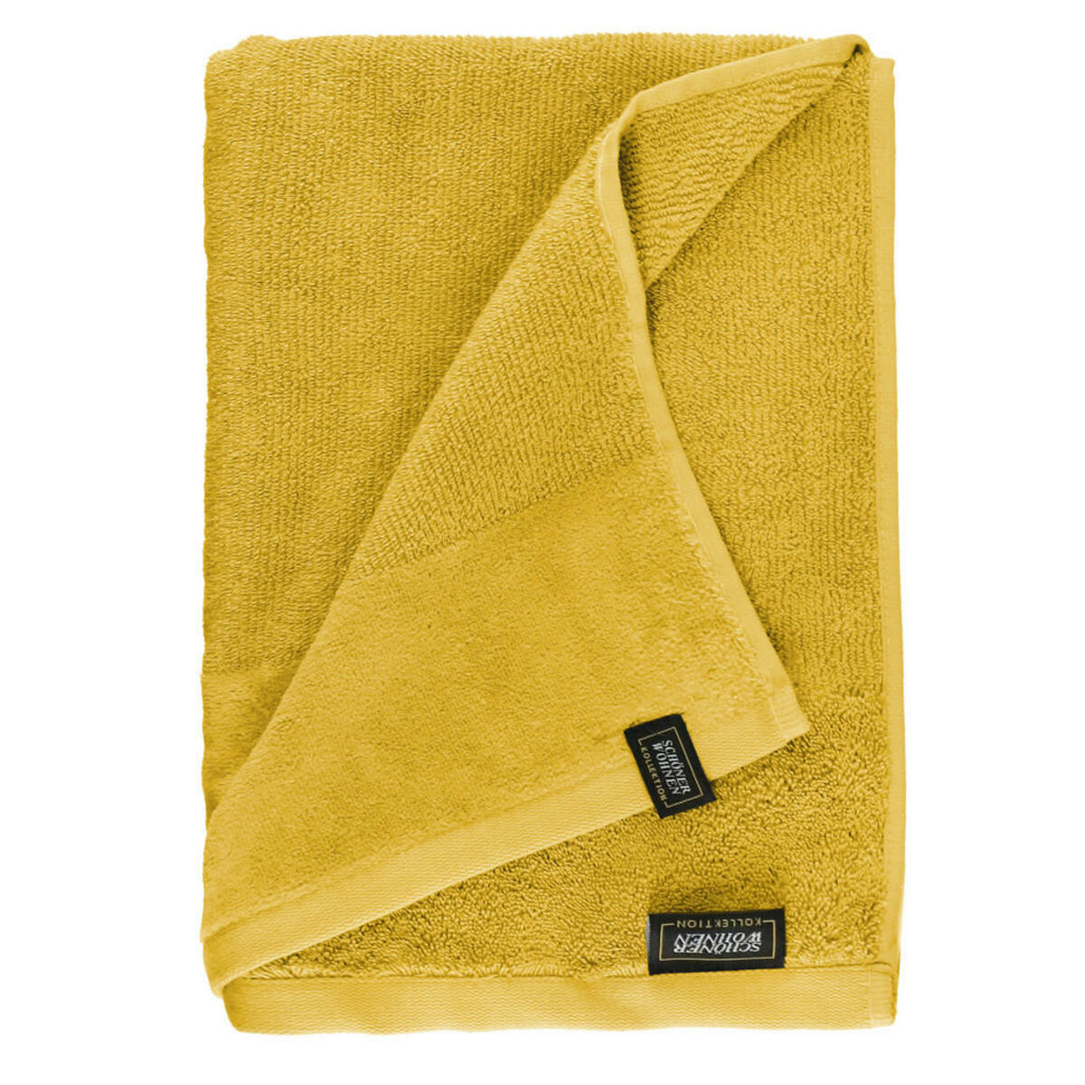 Bild 1 von Schöner Wohnen Saunatuch SW-Sense, Gelb, Textil, Uni, 80 cm, Oeko-Tex® Made IN Green, saugfähig, angenehm weich, hochwertige Qualität, schnelltrocknend, Bordüre, schadstoffgeprüft, Freizeit, We