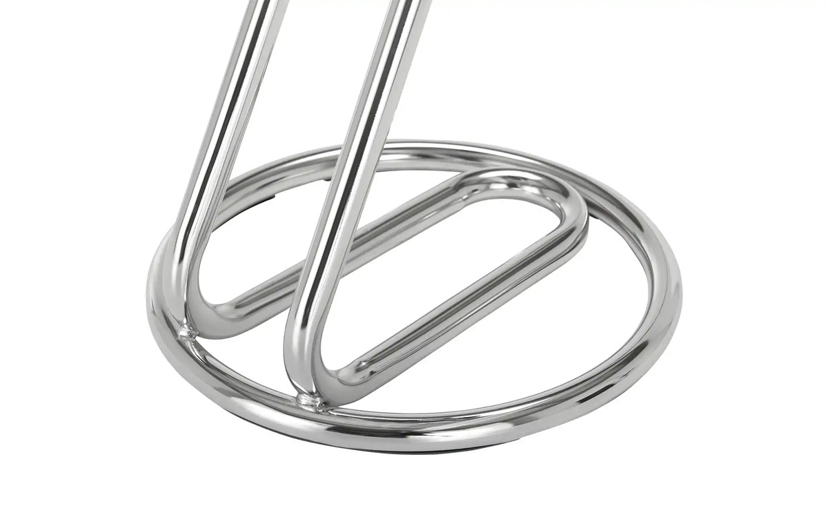 Bild 3 von Barhocker Zeta Schwarz (verchromt)