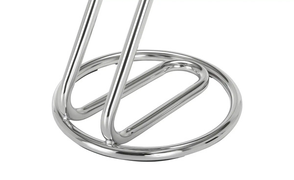 Bild 3 von Barhocker Zeta Schwarz (verchromt)