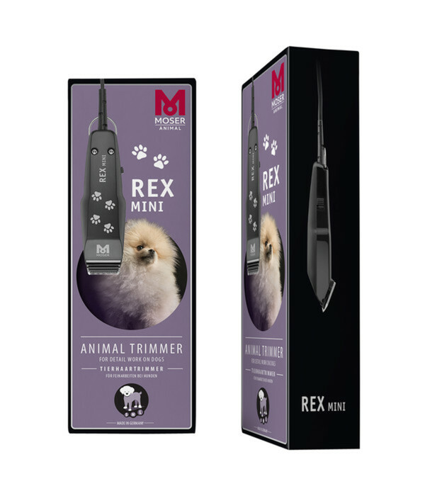 Bild 2 von Moser Tierhaartrimmer REX MINI, netzbetrieben, Schnittbreite 32 mm