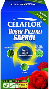 Celaflor Rosen-Pilzfrei Saprol, gegen Pilzkrankheiten an Rosen, wie Echten Mehltau, Sternrußtau und Rost, 100 ml