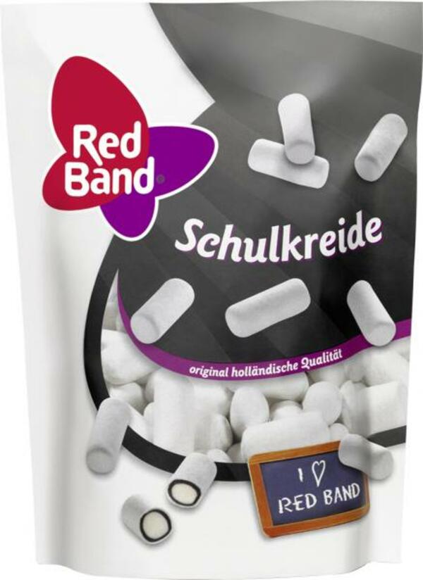 Bild 1 von Red Band Schulkreide Lakritzkonfekt