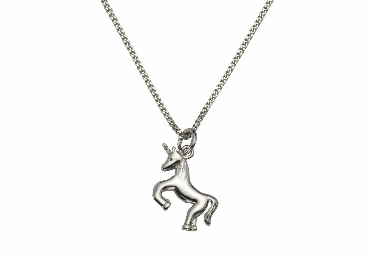Bild 1 von Zeeme Kette mit Anhänger 925/- Sterling Silber Einhorn
