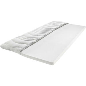 Sleeptex Topper, Weiß, Textil, 200x200 cm, Bezug abnehmbar/waschbar, für Hausstauballergiker geeignet, atmungsaktiv, Schlafzimmer, Matratzen Shop, Matratzenzubehör, Topper
