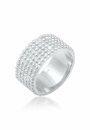 Bild 1 von Elli Fingerring Breit Bandring Dots Kugeln 925 Silber