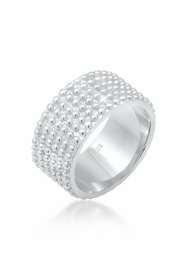 Bild 1 von Elli Fingerring Breit Bandring Dots Kugeln 925 Silber