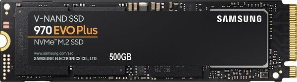 Bild 1 von Samsung 970 EVO Plus NVMe™ M.2 1 TB interne SSD (500 GB) 3500 MB/S Lesegeschwindigkeit, 3300 MB/S Schreibgeschwindigkeit