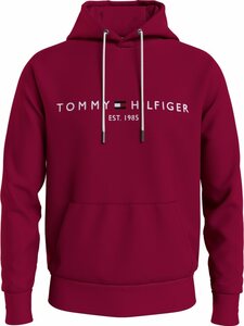 Tommy Hilfiger Kapuzensweatshirt TOMMY LOGO HOODY mit Kapuze und Kängurutasche