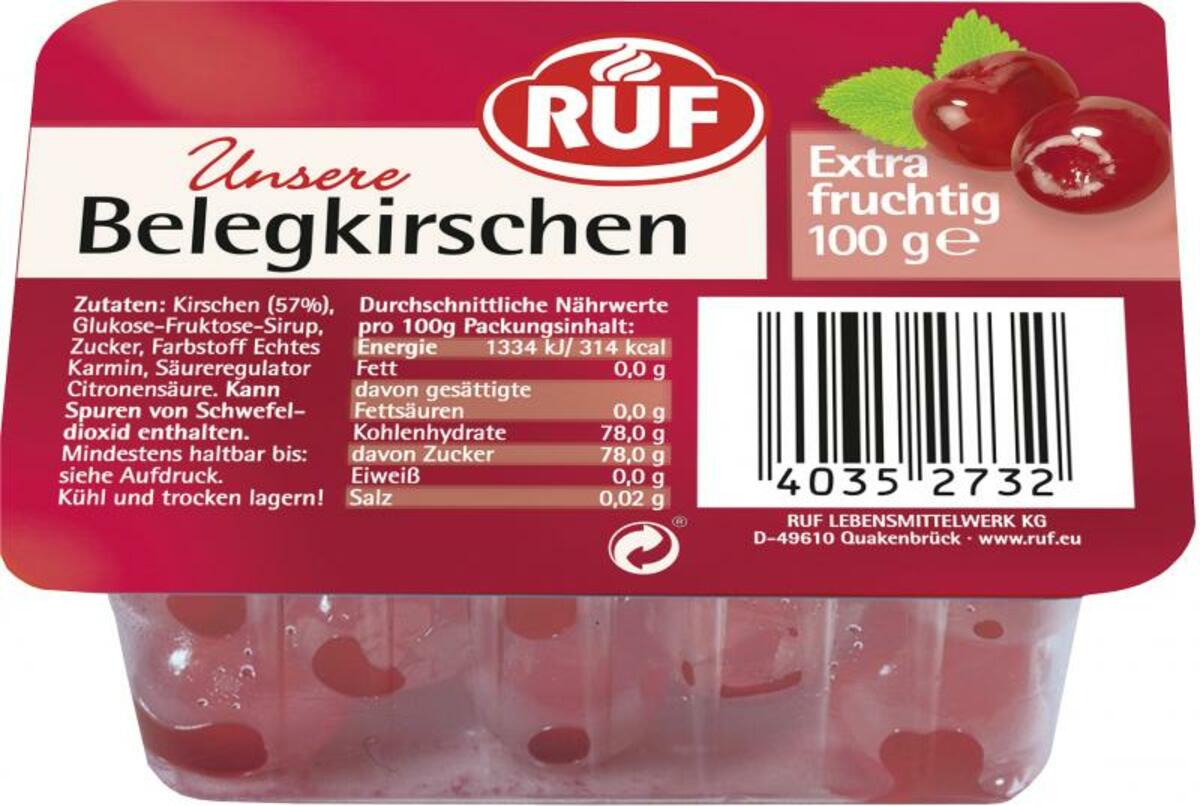 Bild 1 von Ruf Belegkirschen Rot