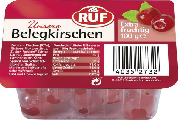 Bild 1 von Ruf Belegkirschen Rot