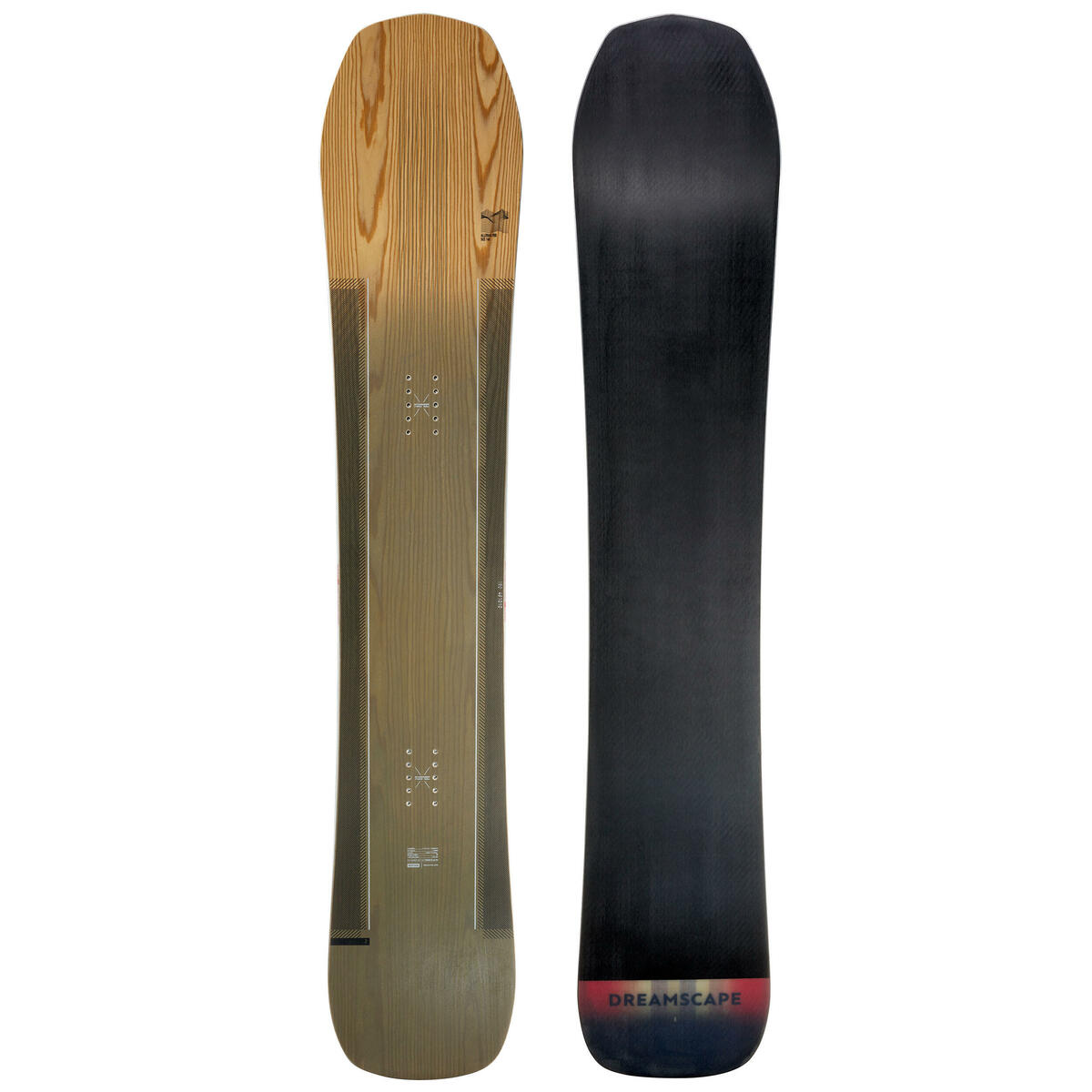Bild 1 von Snowboard Erwachsene Piste/Freeride - All Road 900 Braun|khaki