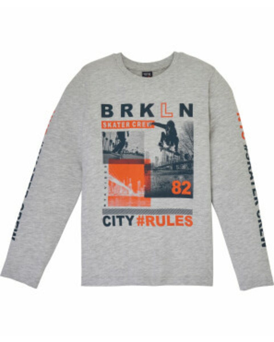 Bild 1 von Langarmshirt
       
      Y.F.K. Skater
   
      grau melange