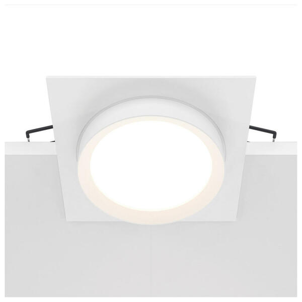 Bild 1 von Strahler, Weiß, Metall, Kunststoff, rund,rund, 11x5.2x11 cm, CE, gleichmäßige Lichtverteilung, Lampen & Leuchten, Innenbeleuchtung, Spots & Strahler, Deckenspots