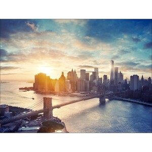 Leinwandbild New York Sun 50 cm x 77 cm