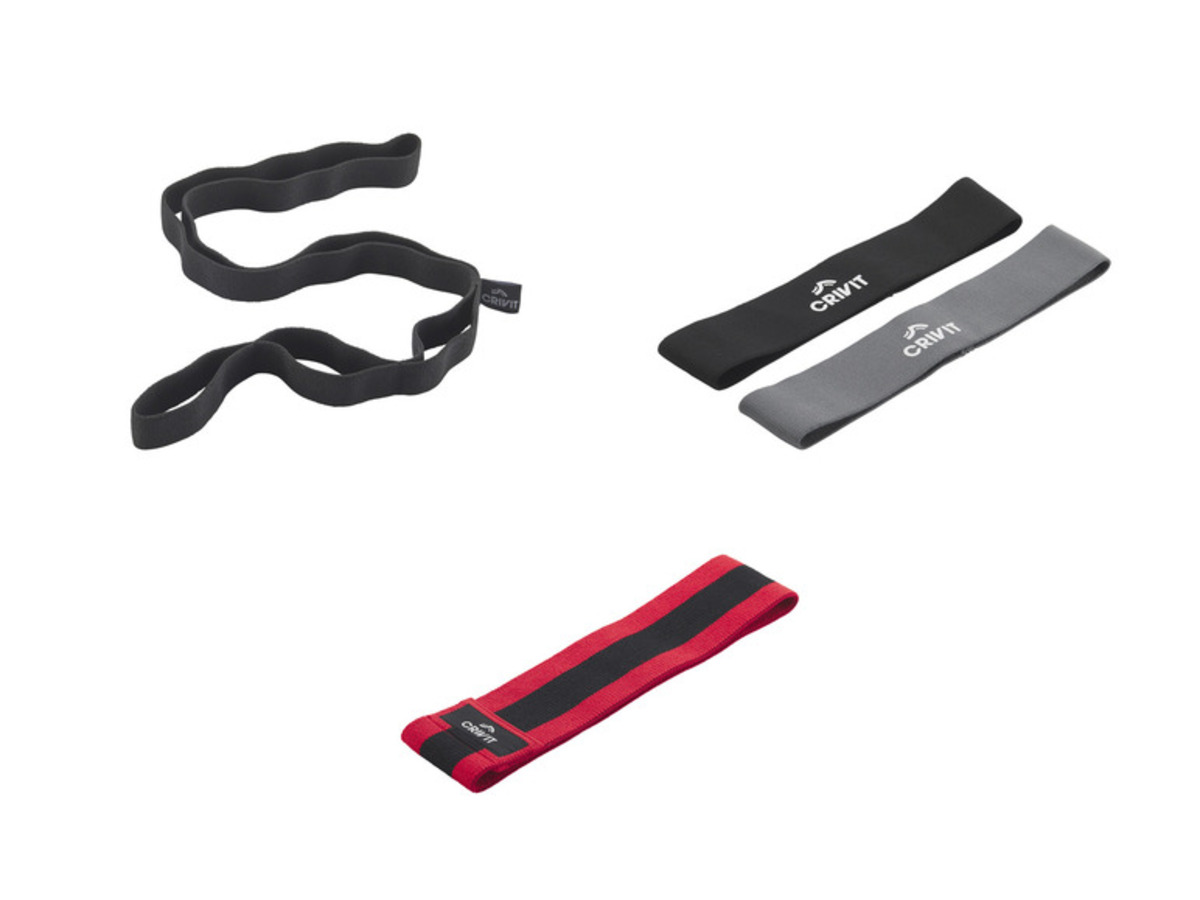 Bild 1 von CRIVIT Stretch-Band / Loop-Band-Set / Fitnessband, klein und kompakt