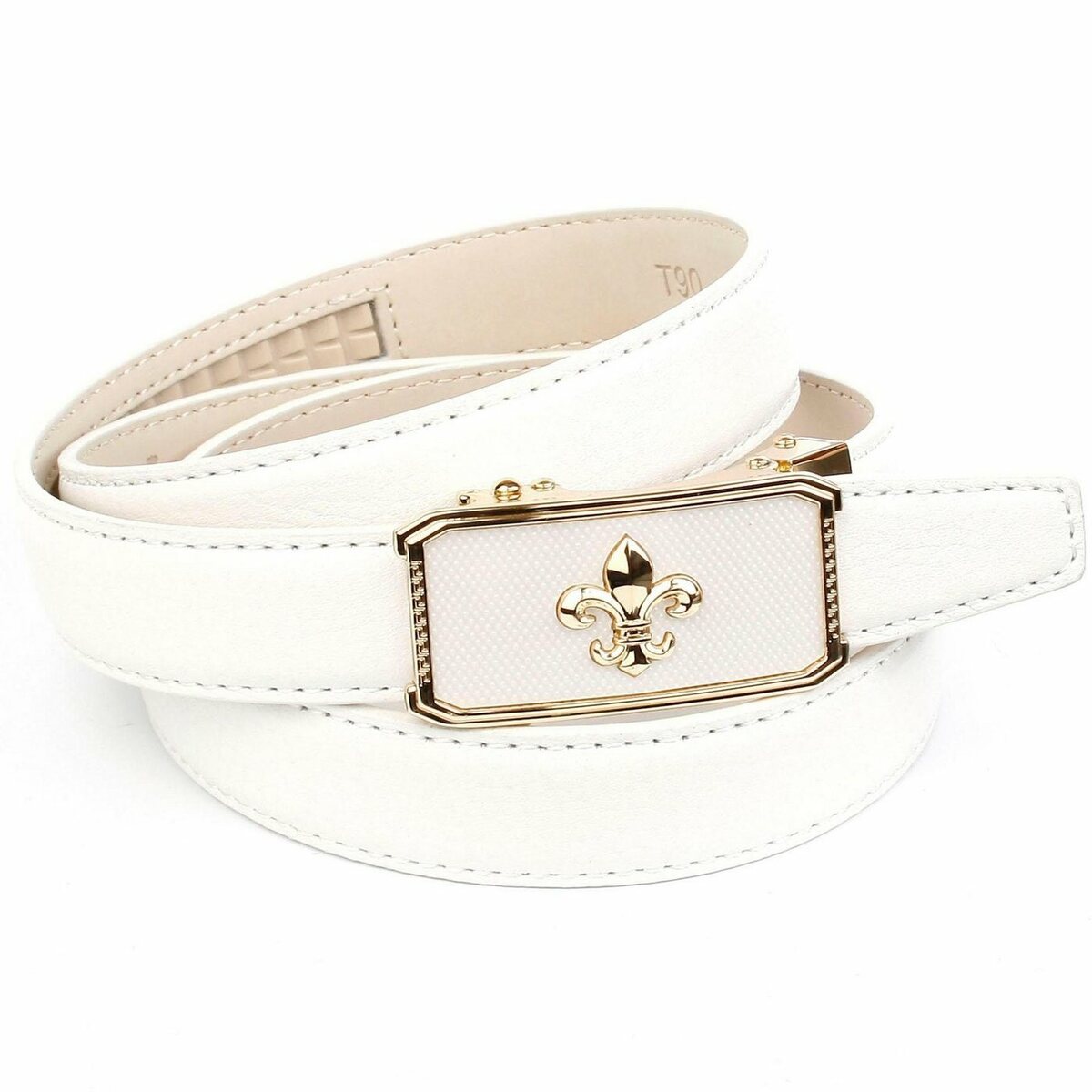 Bild 1 von Anthoni Crown Ledergürtel Ledergürtel mit filigraner Lilien-Schließe