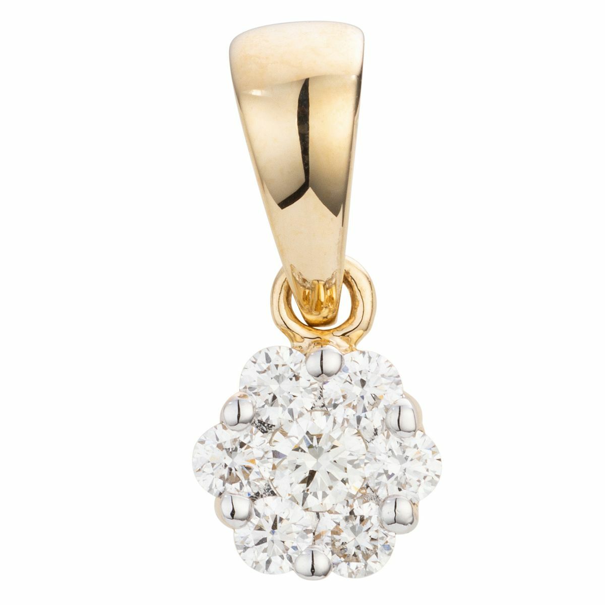 Bild 1 von DIAMOUR Anhänger 7 Brillanten zus. ca. 0,15ct Gold 585