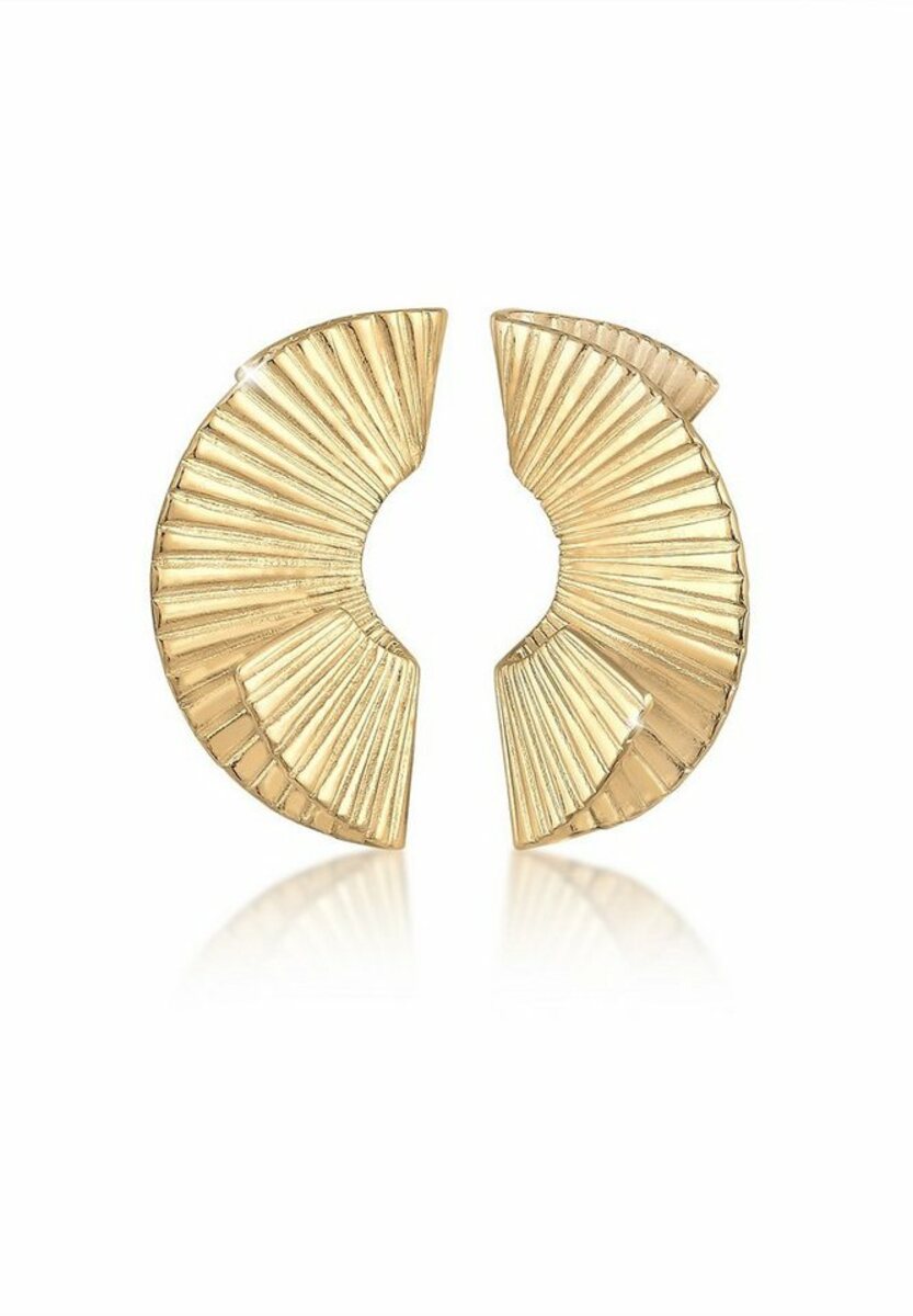 Bild 1 von Elli Premium Paar Ohrstecker Hänger Organische Form Trend 925 Silber