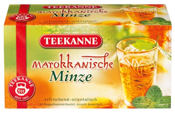 Bild 1 von Teekanne Kräutertee Marokkanische Minze 20 Teebeutel (36g)