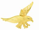 Bild 1 von Adelia´s Kettenanhänger 333 Gold Anhänger Adler, Goldschmuck für Damen