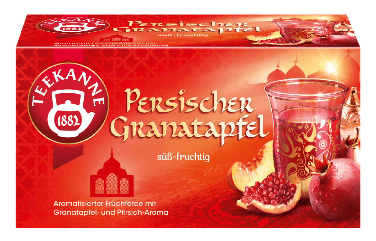 Bild 1 von Teekanne Früchtetee Persischer Granatapfel 20 Teebeutel (45g)