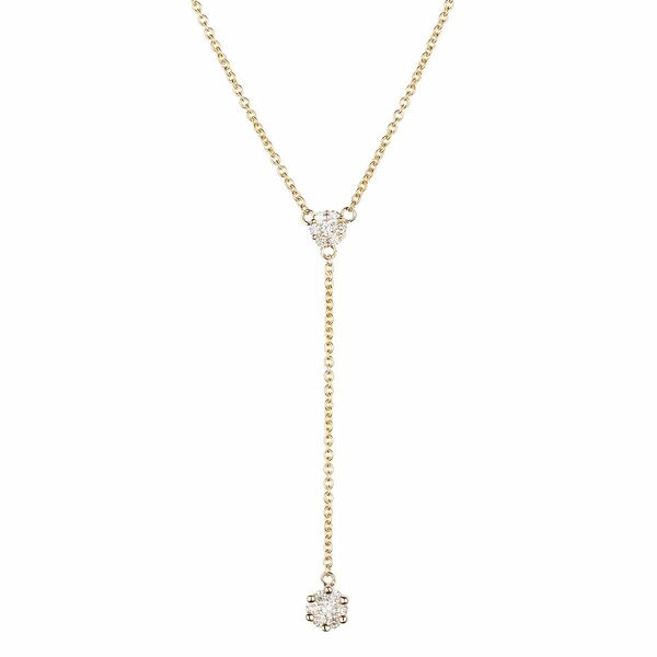 Bild 1 von DIAMOUR Collier 14 Brillanten zus. ca. 0,17ct Gold 585