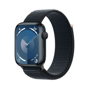 Apple Watch Series 9 GPS 45 Alu Mitternacht Sport Loop + Vonmählen Silicone Loop