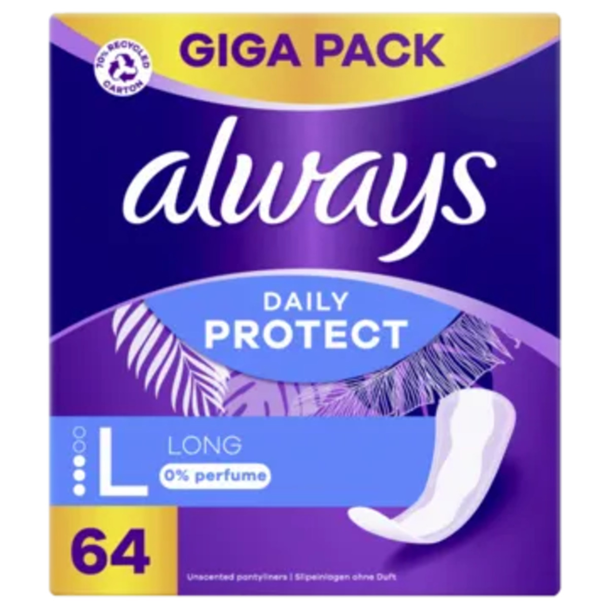 Bild 1 von always Slipeinlagen Gigapack