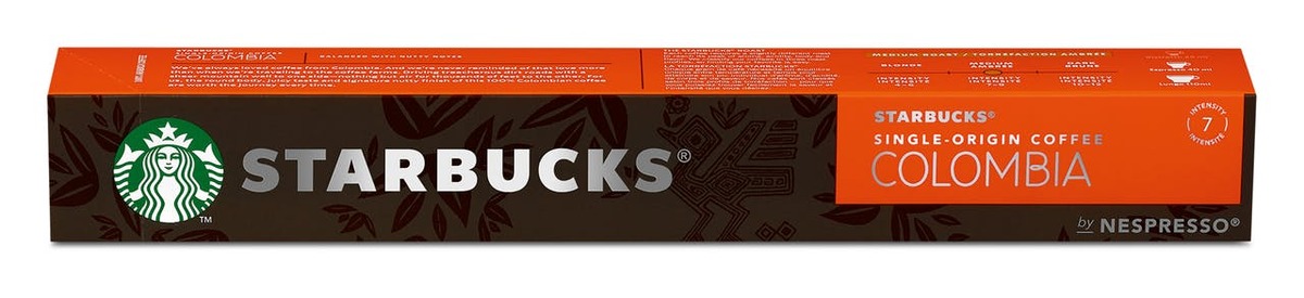 Bild 1 von Starbucks Nespresso Kaffeekapseln Single-Origin Coffee Colombia 10 Kapseln (57 g)