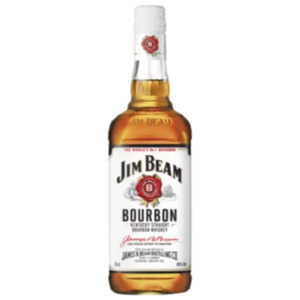 Jim Beam White Bourbon Whiskey, Ballantines Finest Scotch oder