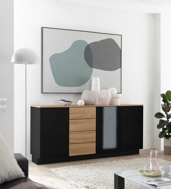 Bild 1 von Places of Style Sideboard Cayman, Breite ca. 181 cm, Schwarz