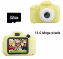 Bild 1 von XDeer »Kinderkamera,HD-Digitalvideokameras(mit 32 GB SD-Karte) Geburtstagsgeschenke für Jungen im Alter von 3-9 Jahren« Kinderkamera« Kinderkamera (13.2 MP, WLAN (Wi-Fi), Ausgestattet mit Au