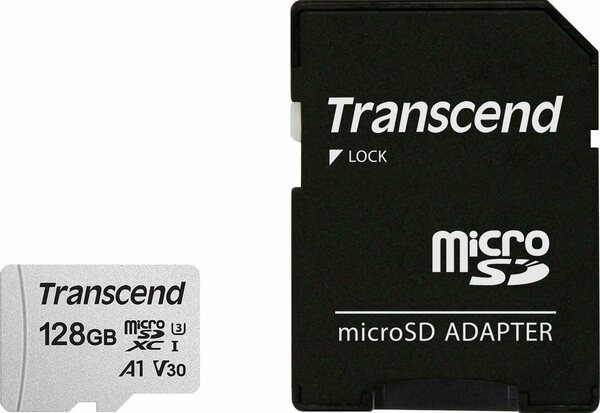 Bild 1 von Transcend microSDXC 300S 128 GB Speicherkarte (128 GB, UHS Class 10, 100 MB/s Lesegeschwindigkeit)