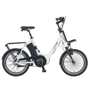 Urbanicer,kompaktes E-Bike,20 Zoll,Nexus 7,10,4 Ah,weiß