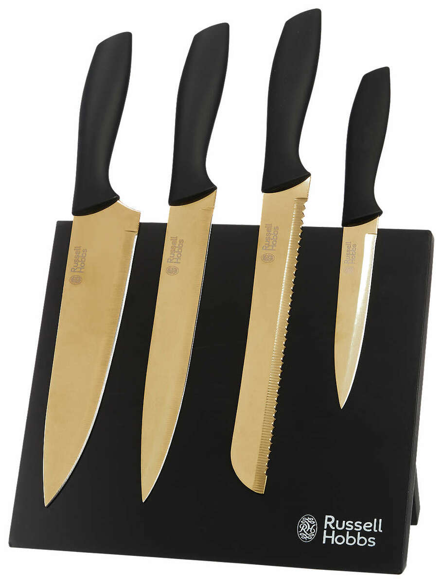 Bild 1 von RUSSELL HOBBS Messerblock »Noir Gold«