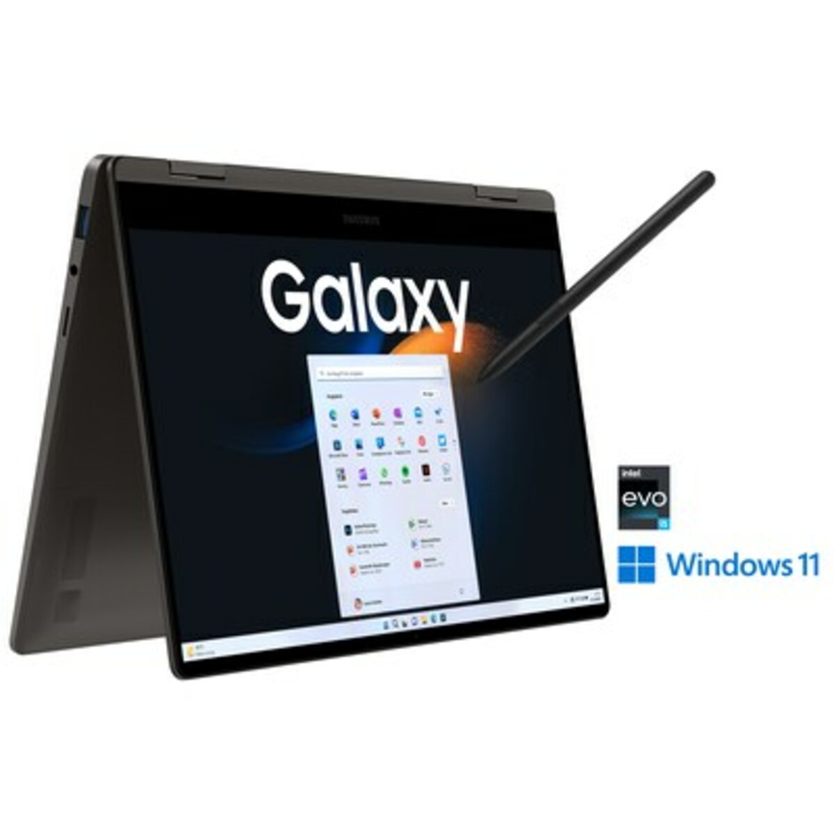 Bild 1 von SAMSUNG Galaxy Book3 360 13,3" FHD i5-1340P 8GB/256GB SSD Win11 NP730QFG-KA1DE