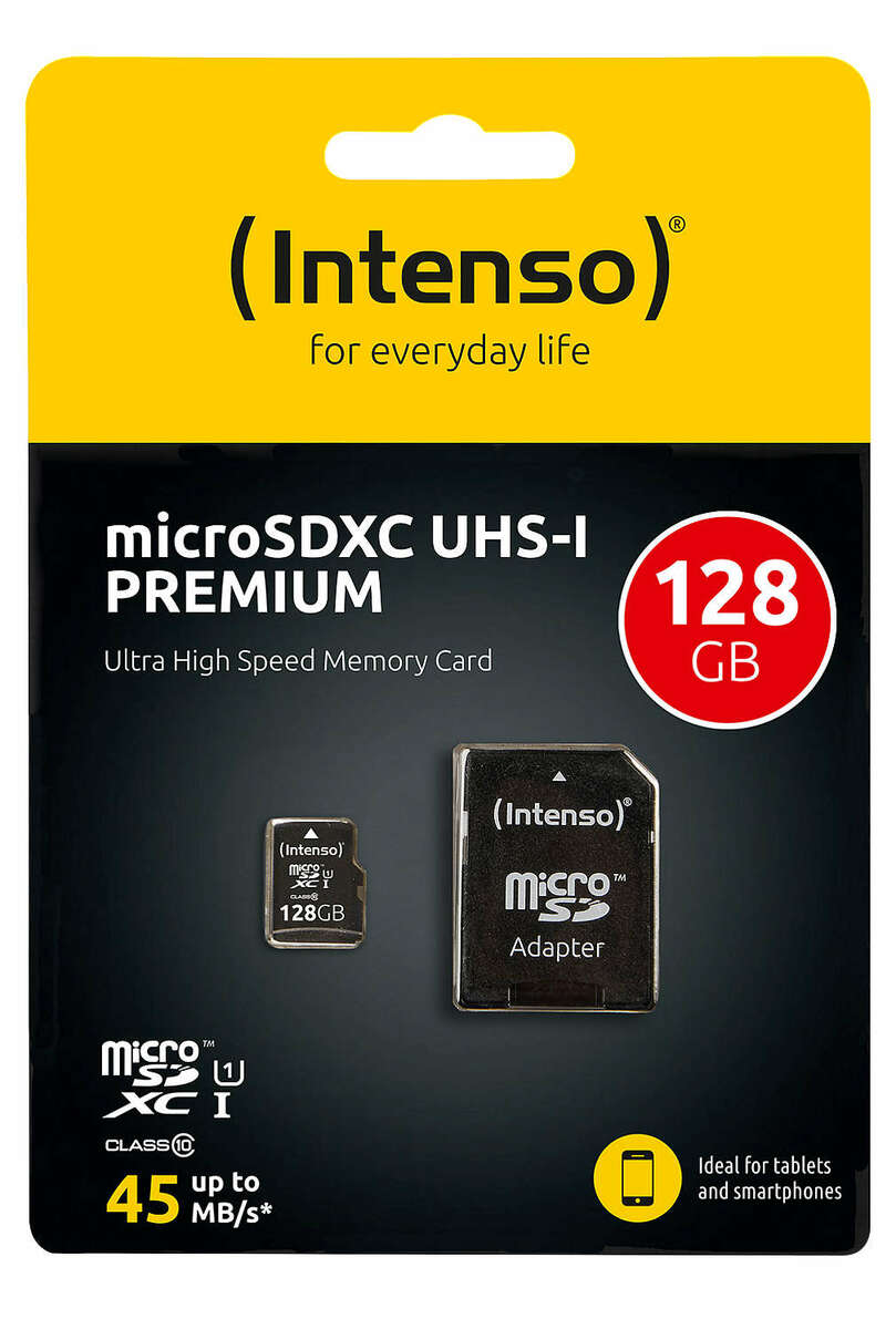 Bild 1 von INTENSO microSDXC-Speicherkarte »UHS-1«