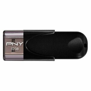 PNY Attaché 4 2.0 USB-Stick (USB 2.0, Lesegeschwindigkeit 25 MB/s)