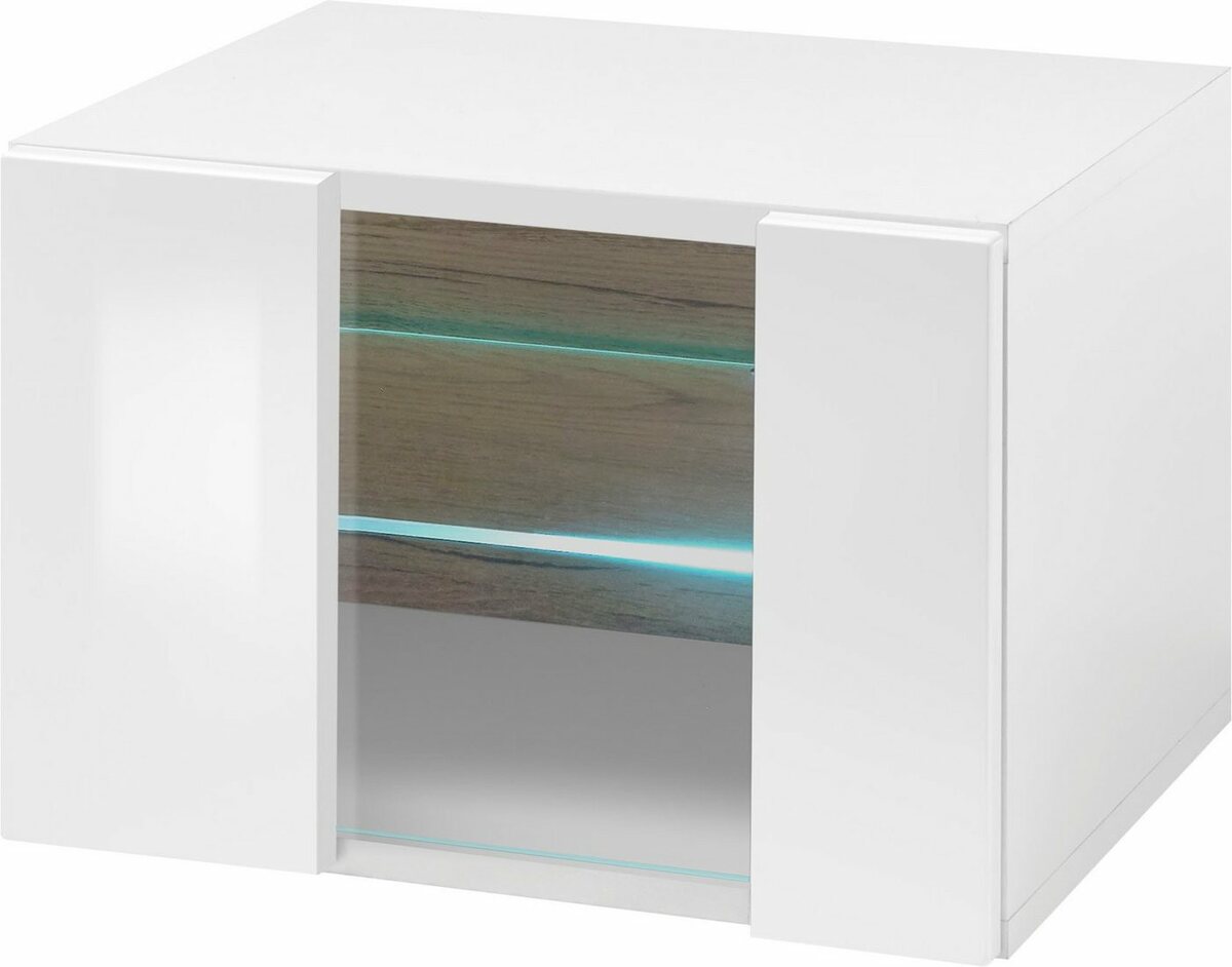 Bild 1 von Places of Style Vitrine CAYMAN Höhe ca. 166 cm, Weiß