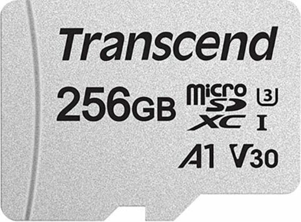 Bild 1 von Transcend microSDXC 300S 256 GB Speicherkarte (256 GB, UHS Class 10, 100 MB/s Lesegeschwindigkeit)