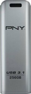PNY Elite Steel 32GB USB-Stick (USB 3.2, Lesegeschwindigkeit 20 MB/s)