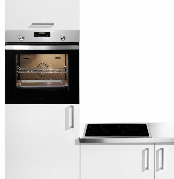 Bild 1 von Constructa Backofen-Set CX5BI608, mit Teleskopauszug nachrüstbar, Hydrolyse