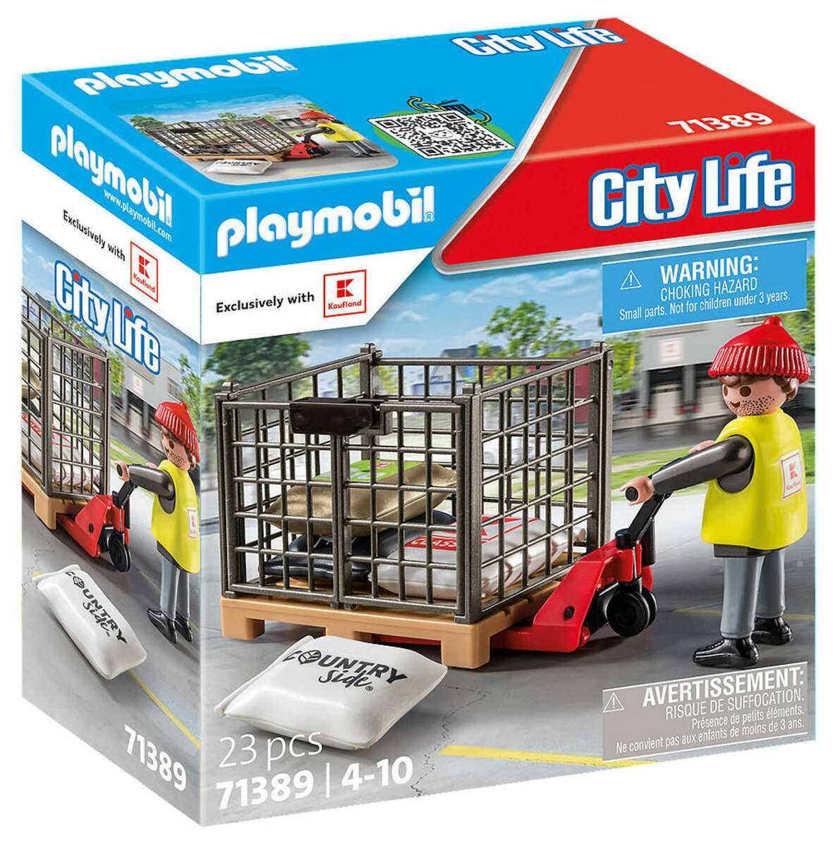 Bild 1 von PLAYMOBIL Kaufland-Hubwagen 71389