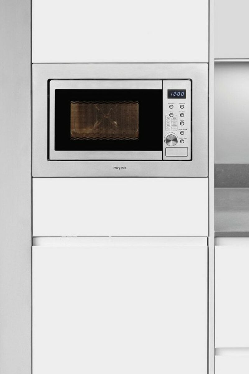 Bild 1 von exquisit Einbau-Mikrowelle EMW20-DG-020, Grill, Mikrowelle, 20 l