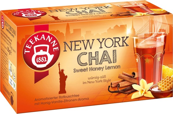 Bild 1 von Teekanne Gewürztee New York Chai 20 Teebeutel (35 g)