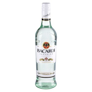 Bacardi Carta Blanca Rum 37,5 % Vol. 6 Flaschen x 1 l (6 l)